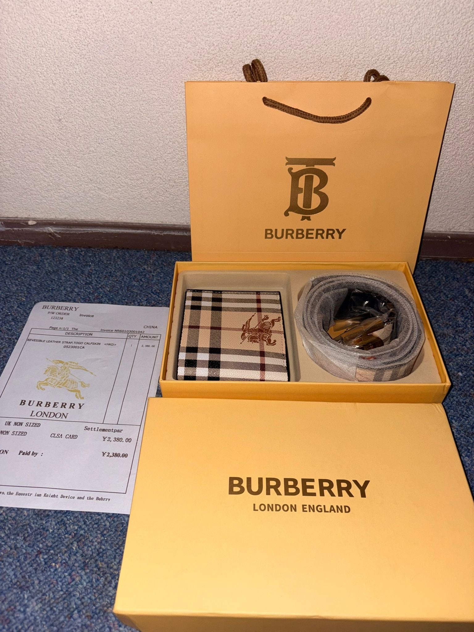 Burberry set