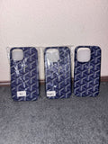 Goyard case blue
